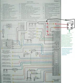 Ниссан примера р11 распиновка