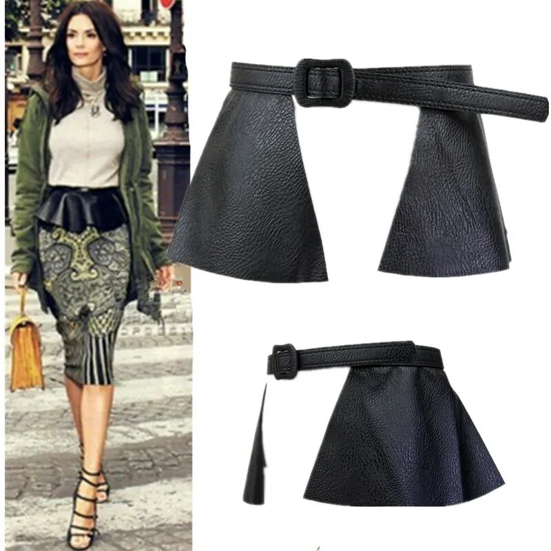 Короткая кожаная юбка. Кожаные гартеры для ног. Diesel юбка пояс. Belt skirt. Ремень женский.