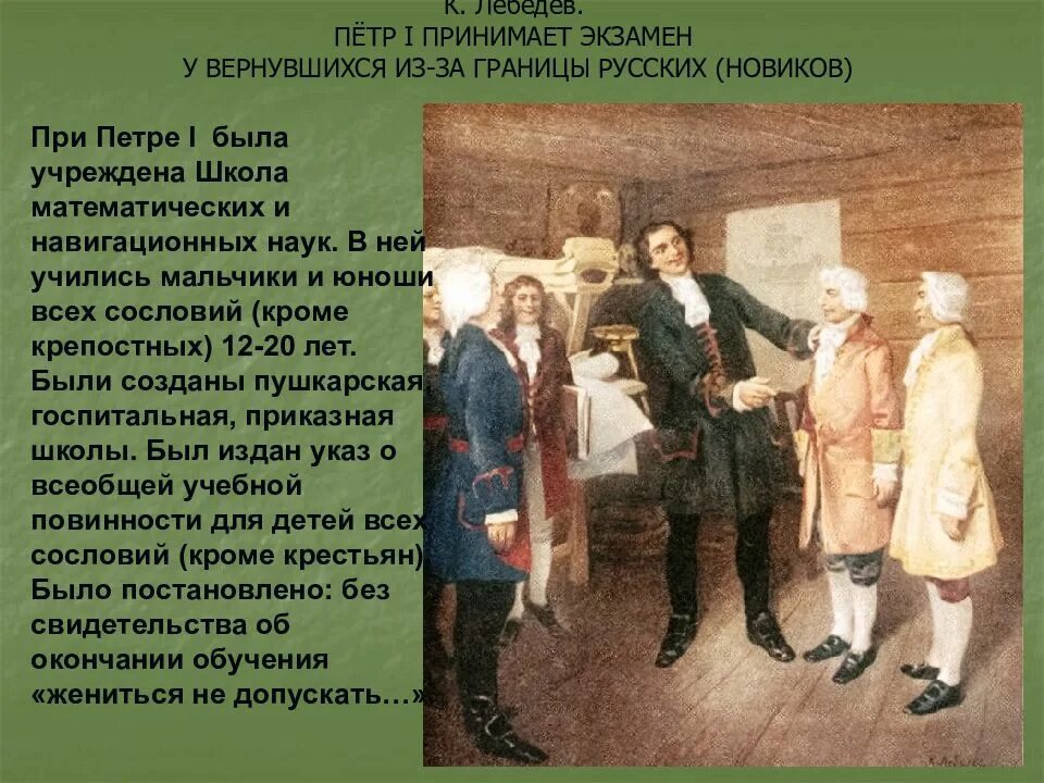 Первая суть. Первая школа Петра 1. Первая школа в России при Петре 1. Петр 1 школа и образование. Школы для дворян при Петре 1.