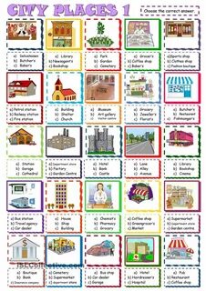 Places to go in english