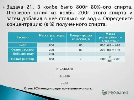 Огэ математика смеси и сплавы