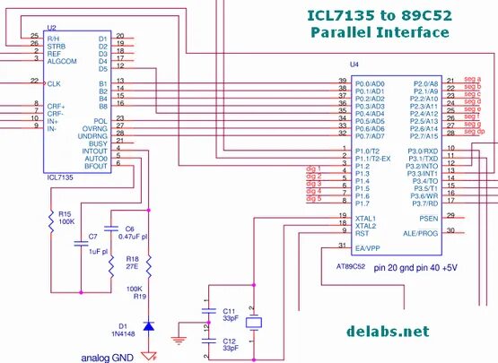 At89c52 программатор. Icl7135. Icl7135 схема. Icl7135 Datasheet.