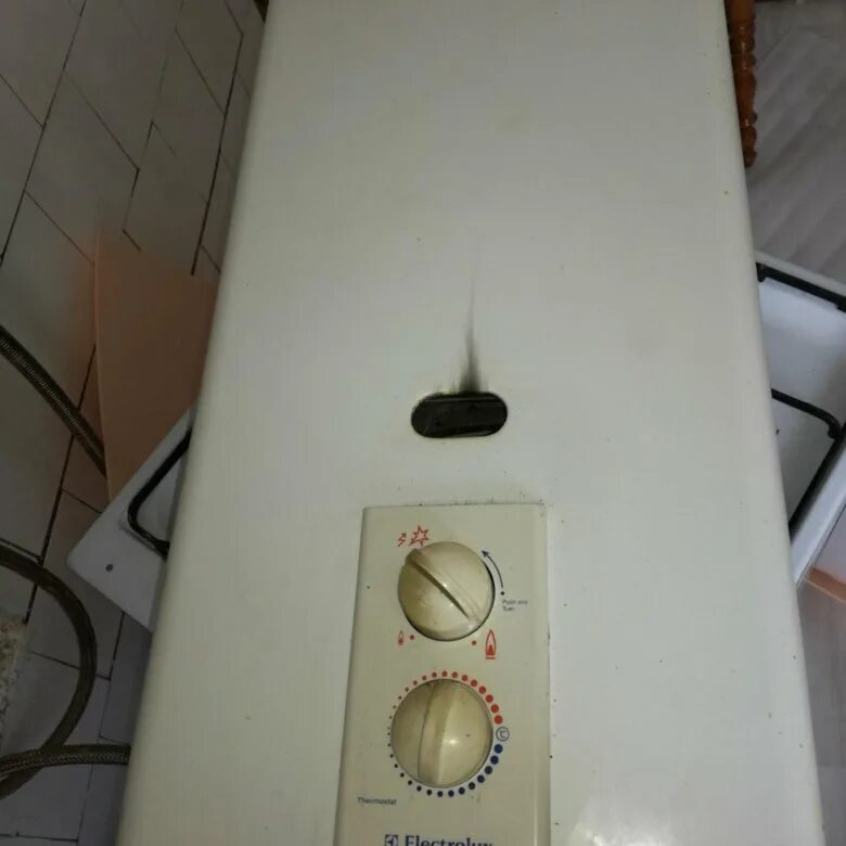 Как включить газовую колонку электролюкс