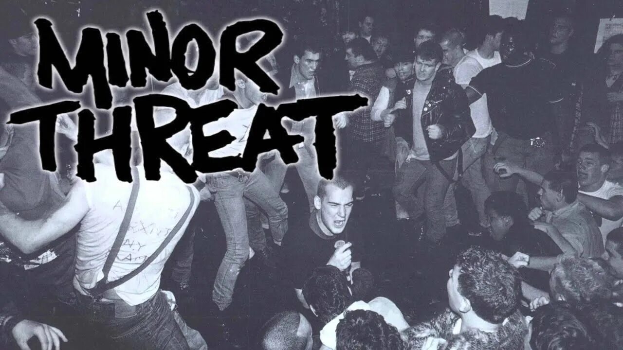 Хардкор классика. Minor threat. Обложки Minor threat. Группа Minor threat. Хардкор-группа Minor threat.