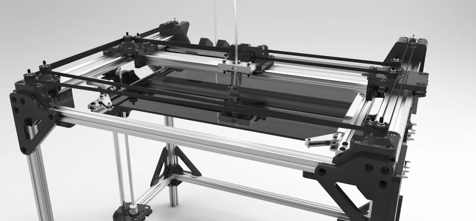 D core. Принтер 3d v slot cnc 3d. core xy. alfawise core xy. печать запчастей для core xy.