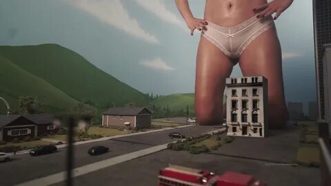Giantess Roma-In The Big City.