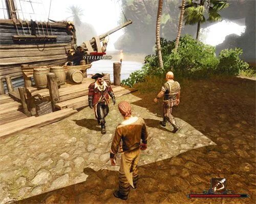 Джек risen 2. Ризен 2 антигуа. Risen 2 dark waters такаригуа. Risen 1 монастырь. Ризен 2 кальдера.