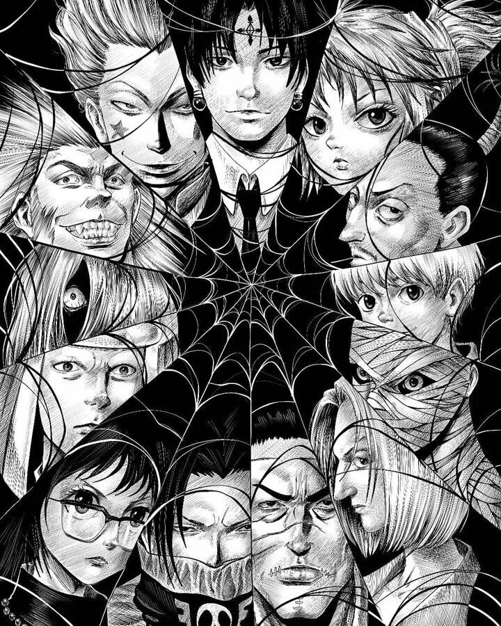 Hxh геней редан. Хантер пауки 8. Пауки редана хантер. Паук геней редан тату. Паук 4 редан.