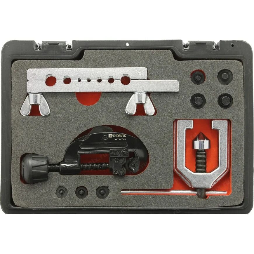 Thorvik dfts10. Набор для развальцовки трубок thorvik dfts10. Dfts10 набор для развальцовки трубок 4-14 мм, 10 предметов. Набор для развальцовки трубок thorvik dfts10 10 предметов 52507. Набор для развальцовки трубок thorvik dfts10.