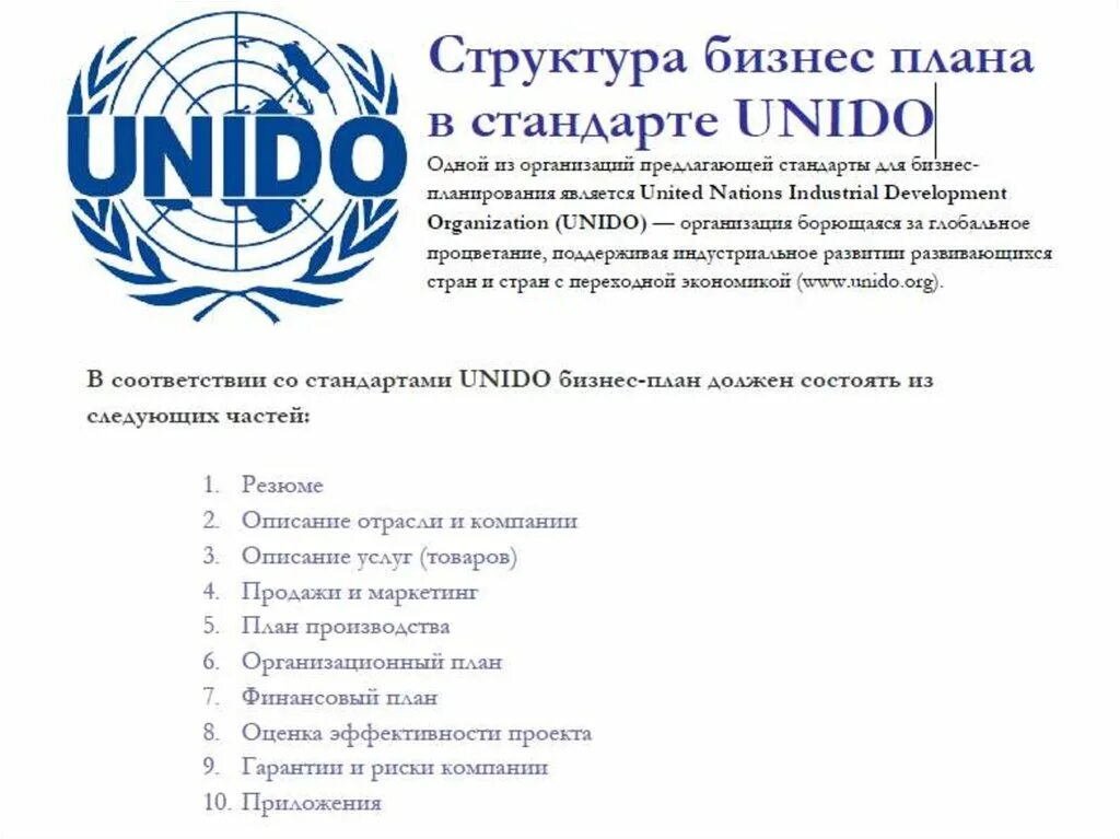 Unido структура бизнес плана. Стандарты оформления бизнес плана. Стандарты составления бизнес-плана. Как составить бизнес-план для ип. Стандарты оформления бизнес плана.