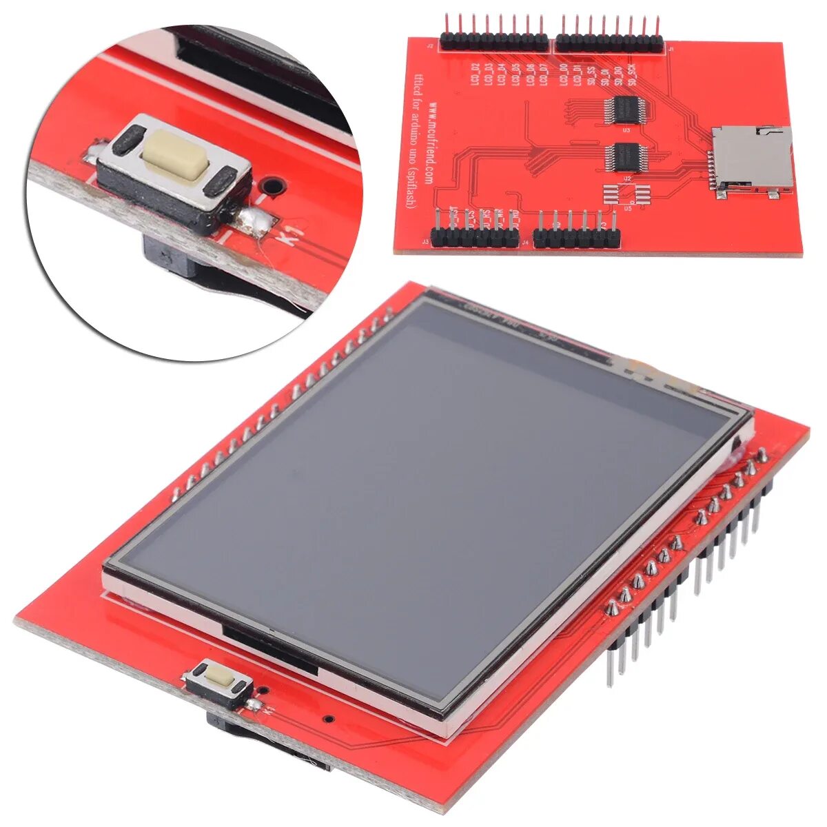 2.4 TFT LCD Shield ili9341. 2.4 TFT LCD Shield. 2.4 TFT Touch LCD Shield. 2,4' TFT Shield uno-Mega.