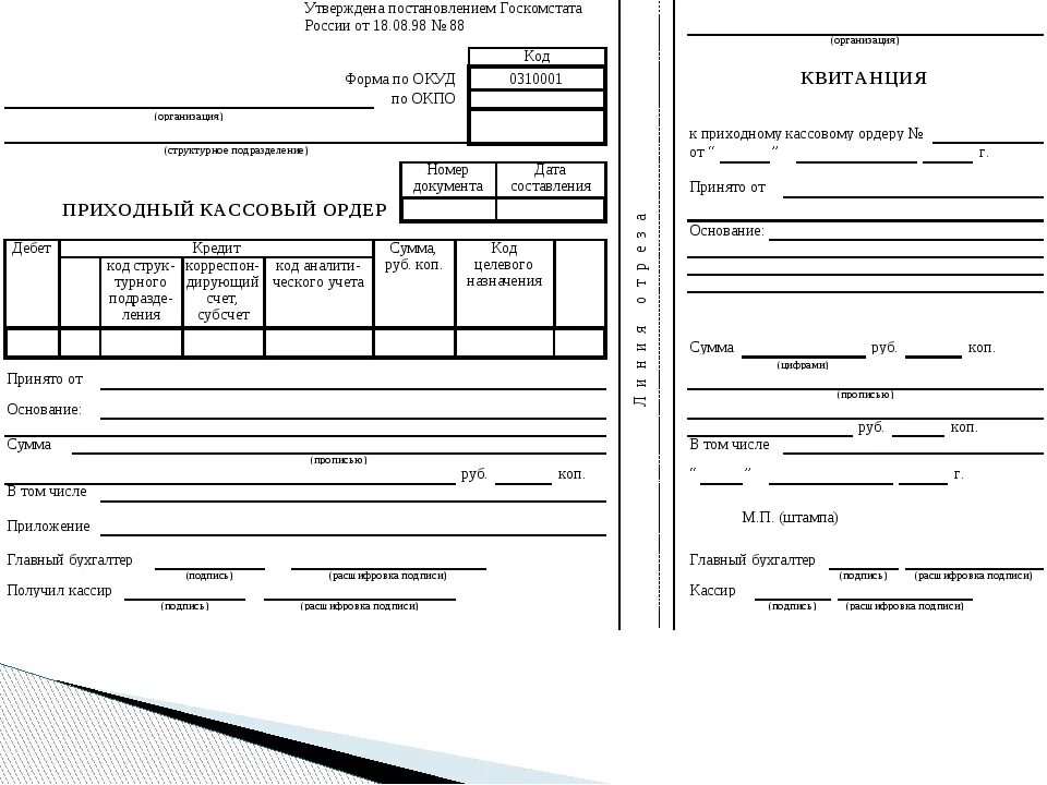 Товарный кассовый ордер. Приходный кассовый ордер ордер м-4. Приходно-кассовый ордер бланк образец заполнения. Кассовому ордеру (форма 0 310 001). Приходный кассовый ордер ко-2.