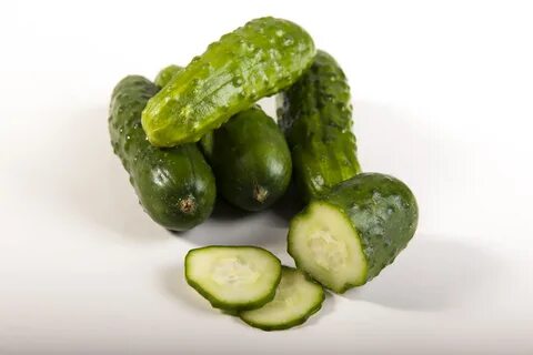 Зеленый перец с огурцами