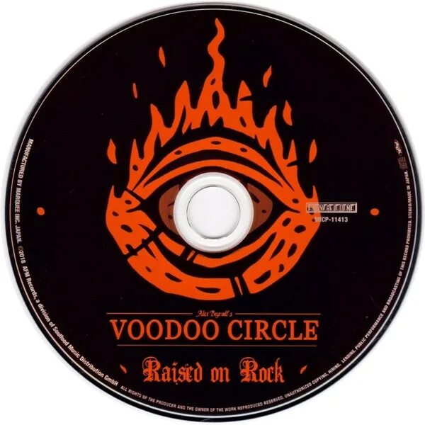 Voodoo circle. Raised on rock voodoo circle. voodoo circle 2018 - raised on rock. voodoo circle - raised on rock (japan). cd (japan-import).
