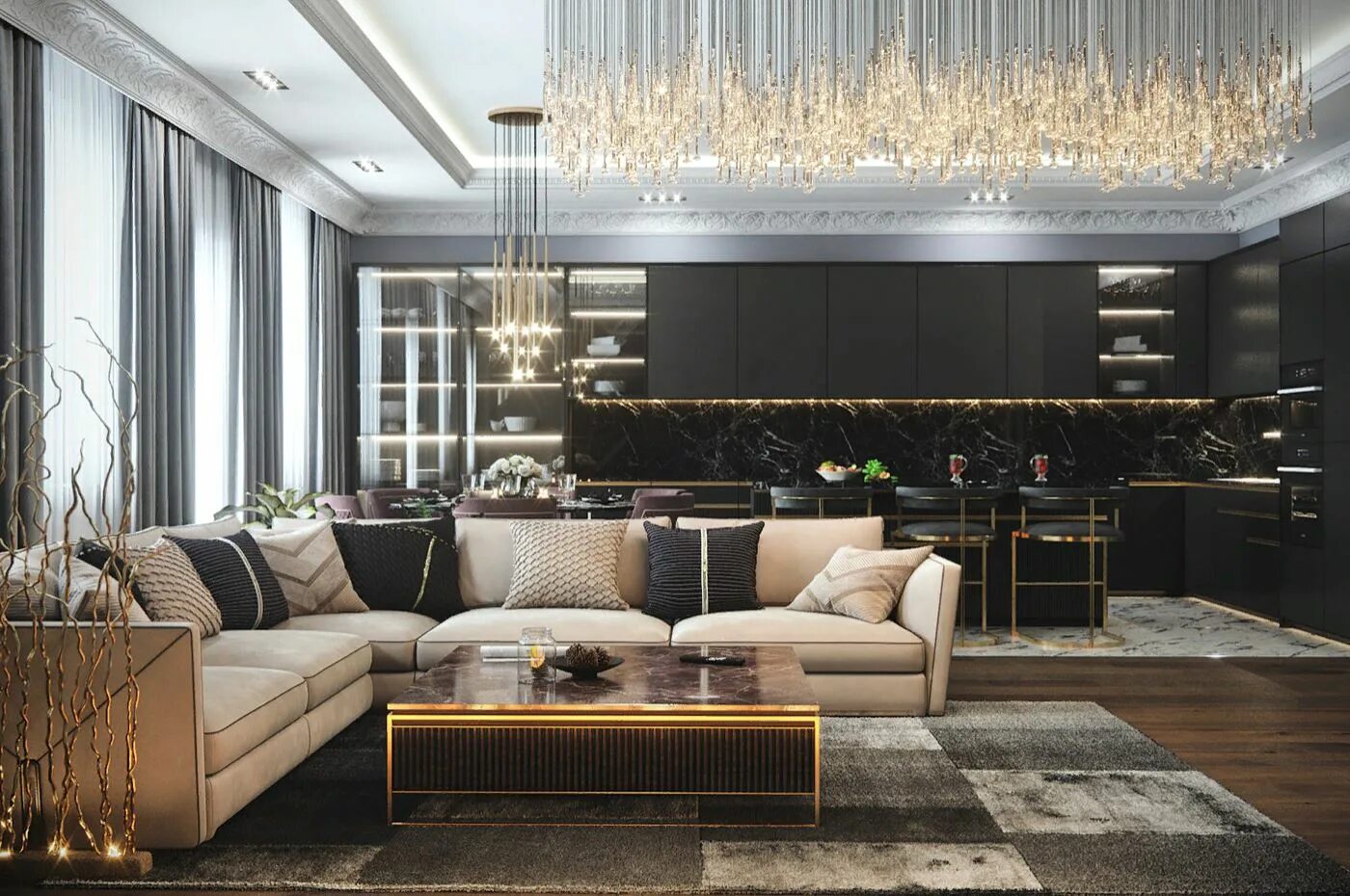 Идеи дизайна 2024. Стильный интерьер квартиры. Интерьер 2023. Идеи дизайна 2024. Идеи дизайна 2024.