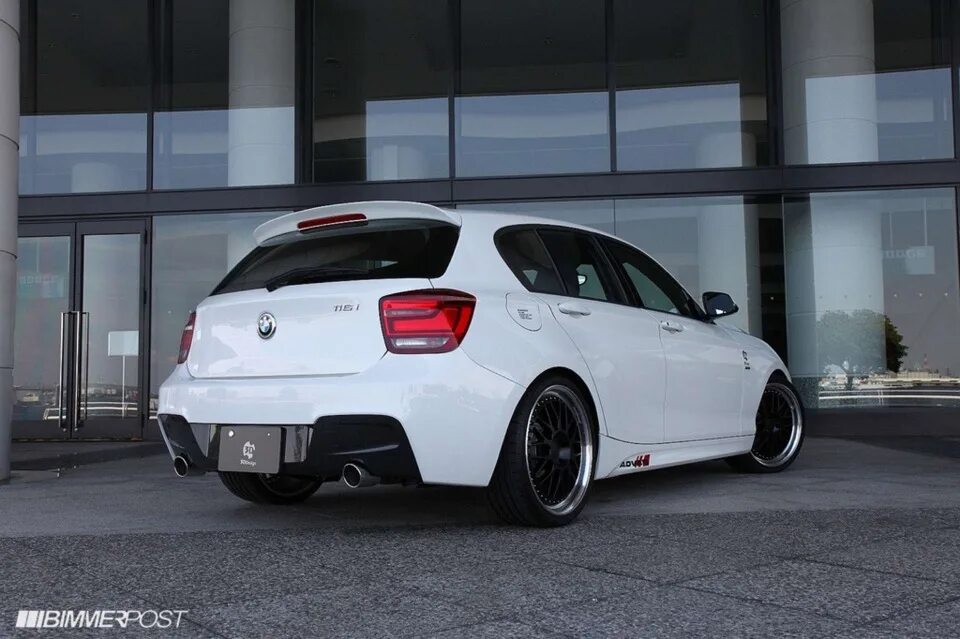 Первая доработка, спойлер shnitzer bmw 120d - BMW 1 series (E81/E87), 2 л, 2008 