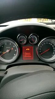 Подходит срок технического обслуживания опель