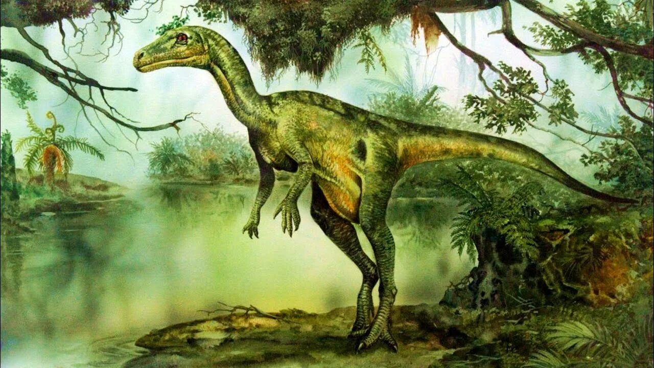 Мезозойские динозавры. Ставрикозавр Триасового периода. Ставрикозавр ставрикозавр. Целофизисы мезозойской эры. Динозавры Триасового периода.