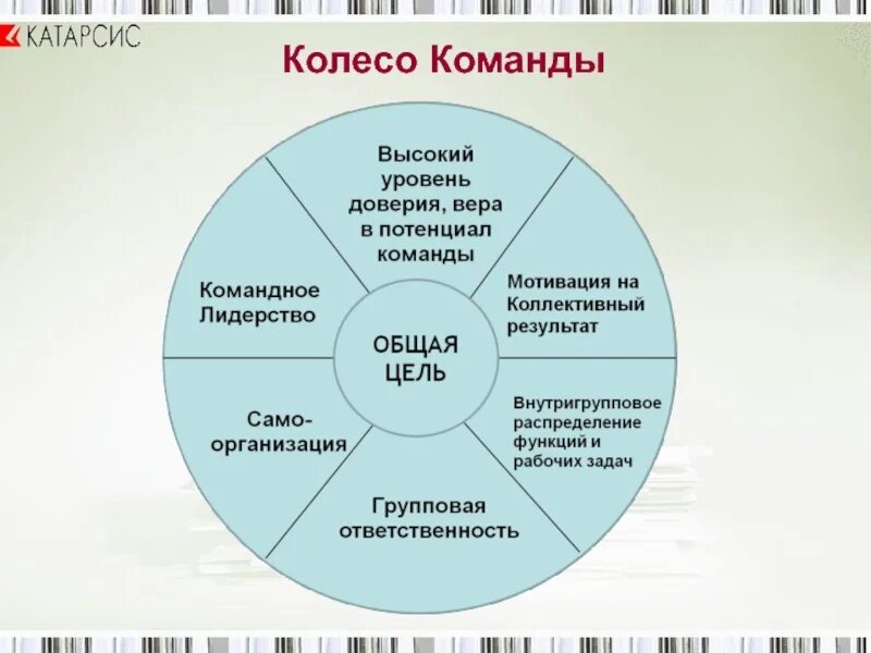 Колесо команды Марджерисона МАККЕННА. Качества эффективной команды. Качества необходимые для работы в команде. Мотивация на работу в команде.