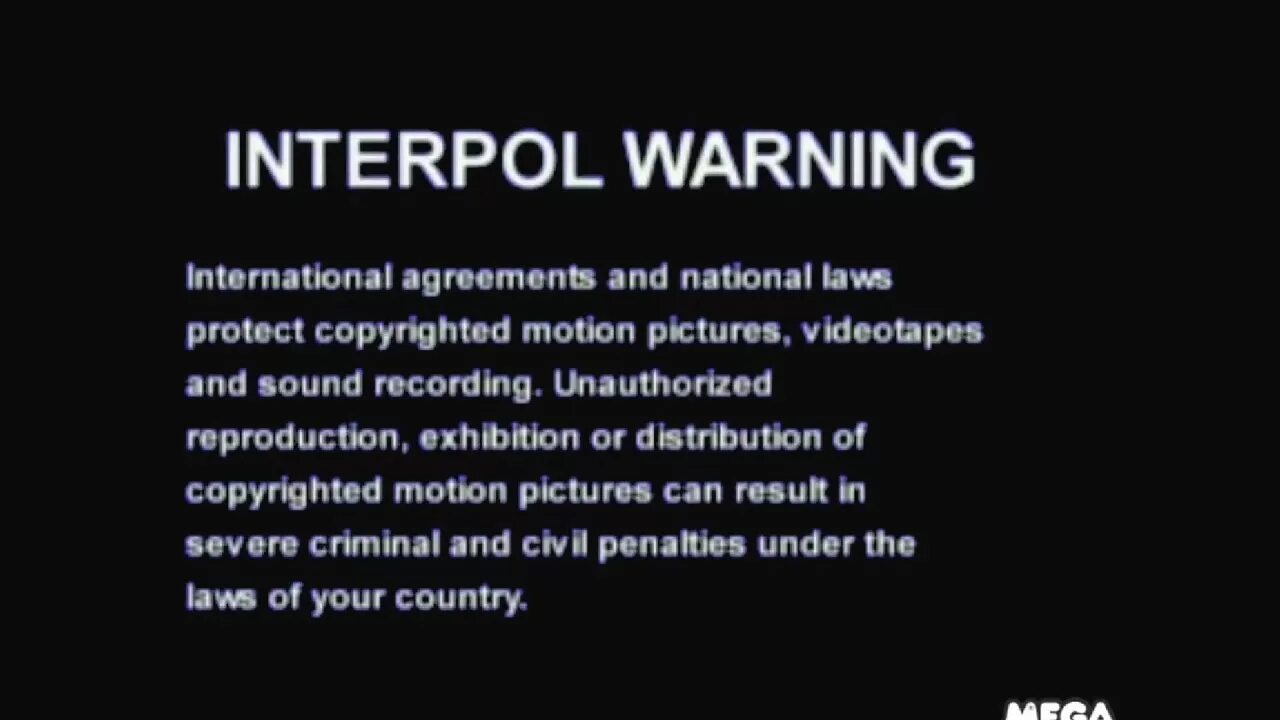 Warns int. Sony warning. interpol warning periwinkle idea lyrick studios sparkling wings.