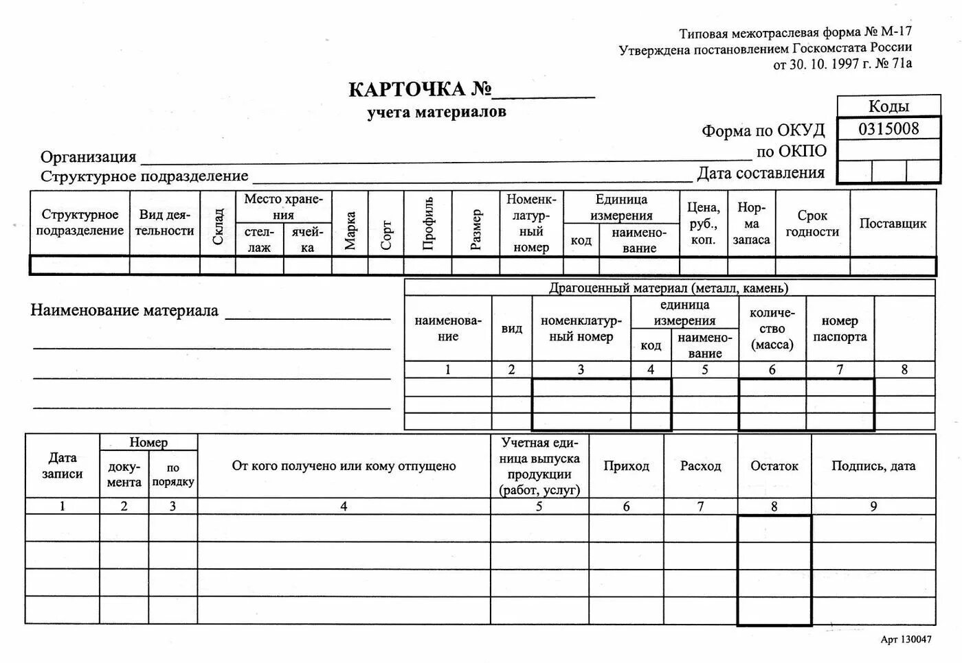 Карточки учета времени. Карточка учета м-17. Карточка складского учета (форма № м-17). Карточка учета материалов (форма n m-17).. Бланк карточка справка форма по ОКУД.