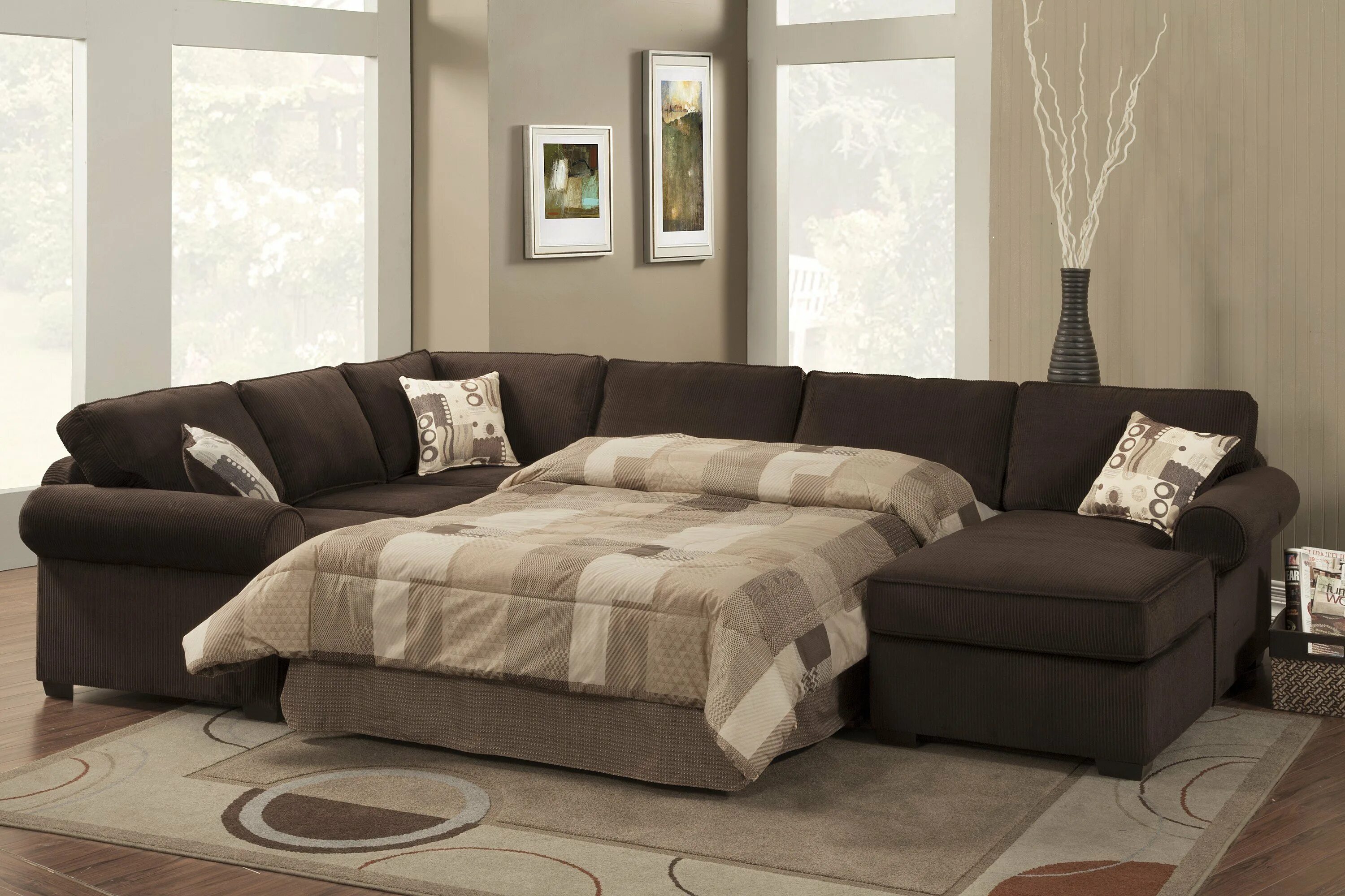 Красивые угловые диваны. Диван Sectional Sleeper для сна. Угловой диван в интерьере. Комбинированные диваны. Современный диван кровать.