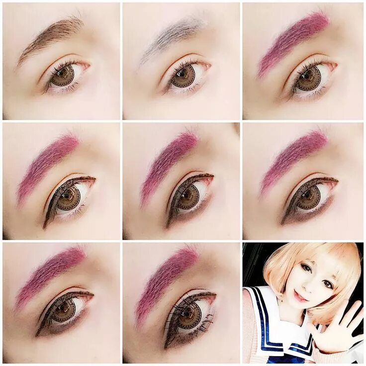 Как сделать макияж бокс поспик Pin on Makeup Eye makeup, Korean eye makeup, Asian makeup
