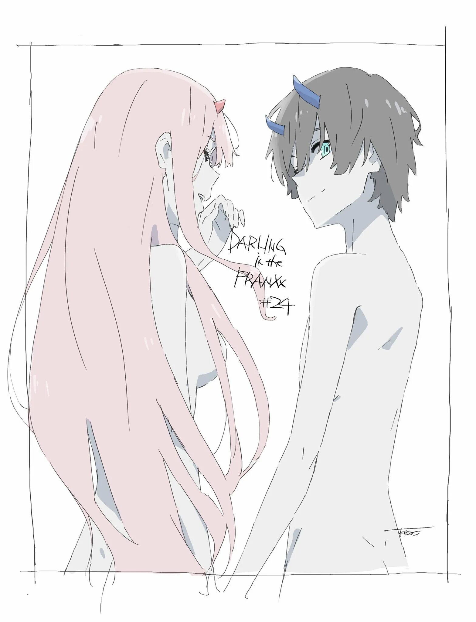 Darling more. Зеро 2 и хиро. франкс 02 и хиро. darling in the franxx 002 и хиро.