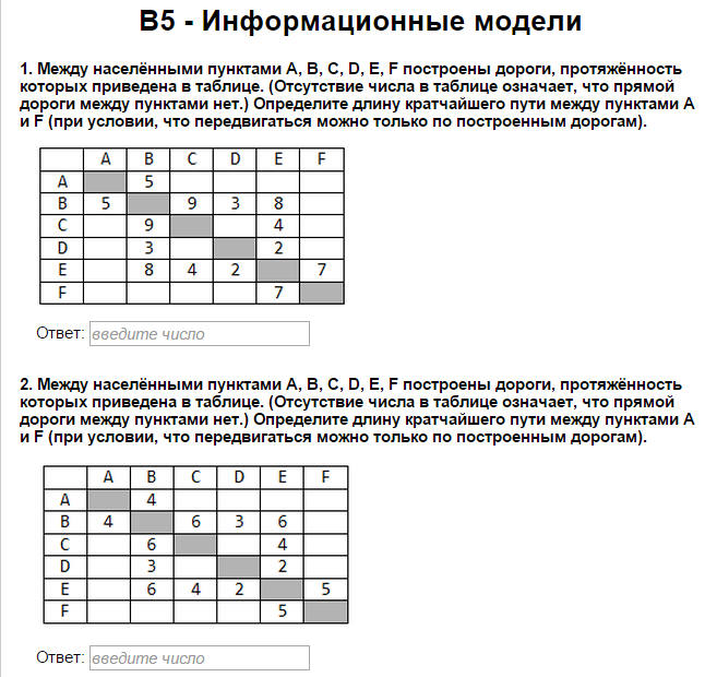 Между населенными пунктами