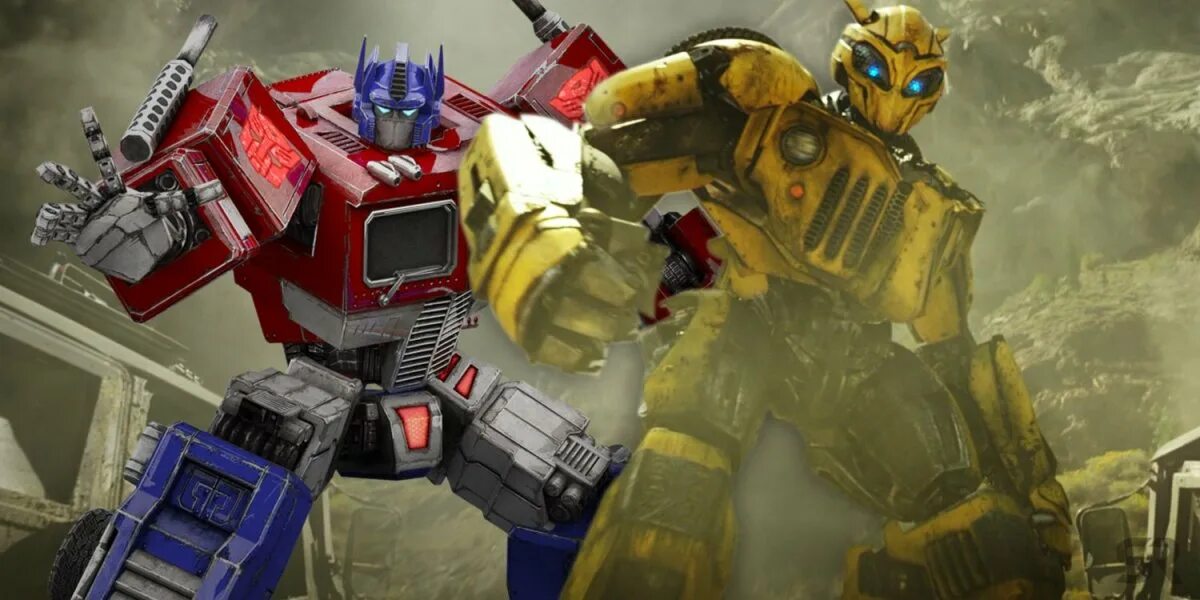 Трансформер оптимус прайм бамблби. Optimus Prime vs Bumblebee. Transformers Optimus Prime and Bumblebee.