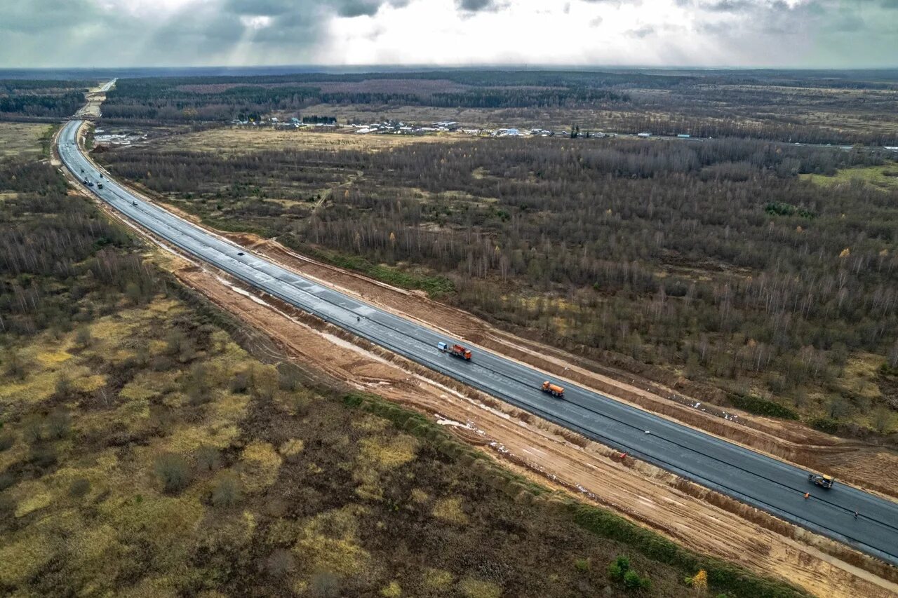 Платная дорога отзывы. Обход Твери на трассе м-11. М11 мост через Волгу обход Твери.