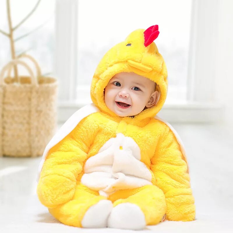 Baby and yellow