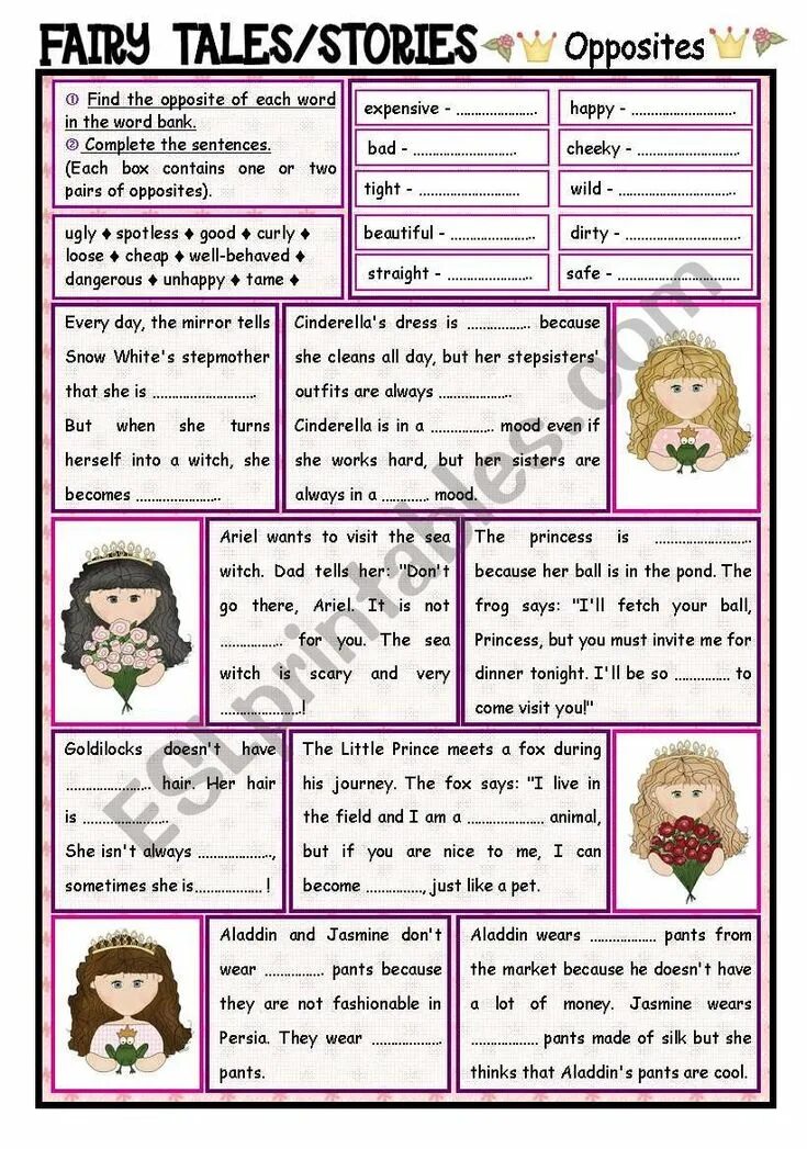 Fairy на английском. Treasury of fairy tales pdf. Fairy tale characters worksheets for kids. Fairy tale stories. Famous fairy tales.