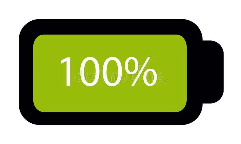 Аккумулятор заряжается 100. Батарея 100%. 100% заряд батареи. батарея 100 вектор. батарея 100 процентов.