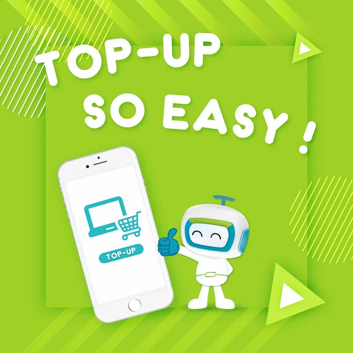 Easy top. Mobile Top up. Top up your mobile.