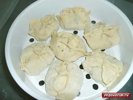 Манты в мультиварке на пару время