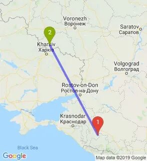 Расстояние отрадный