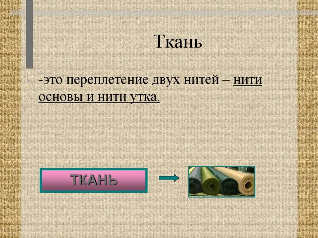 Нити основы и утка. Основы для ниток. Основа и уток хлопчатобумажной ткани. Технология нитки в ткани 5.