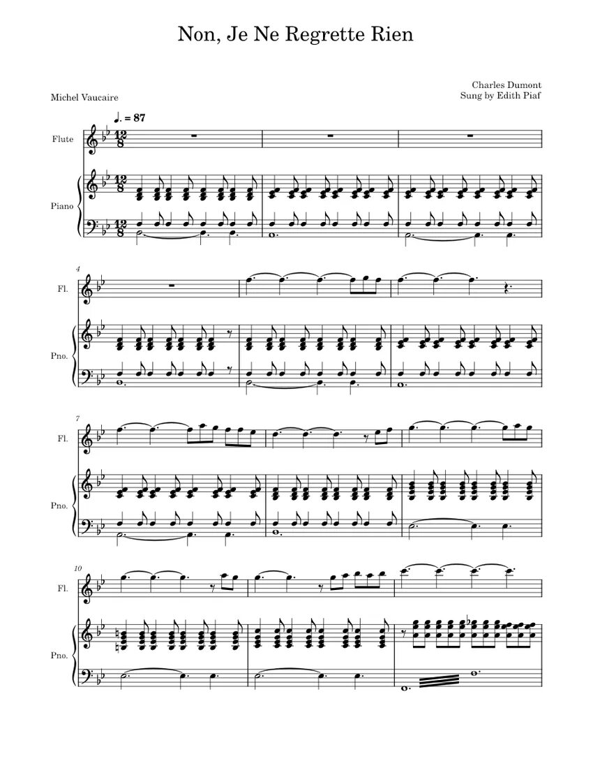 Non rien de rien Ноты. Эдит Пиаф песня нон редорьян текст. No je ne regrette rien. Non je ne regrette rien Ноты. Non regrette rien текст