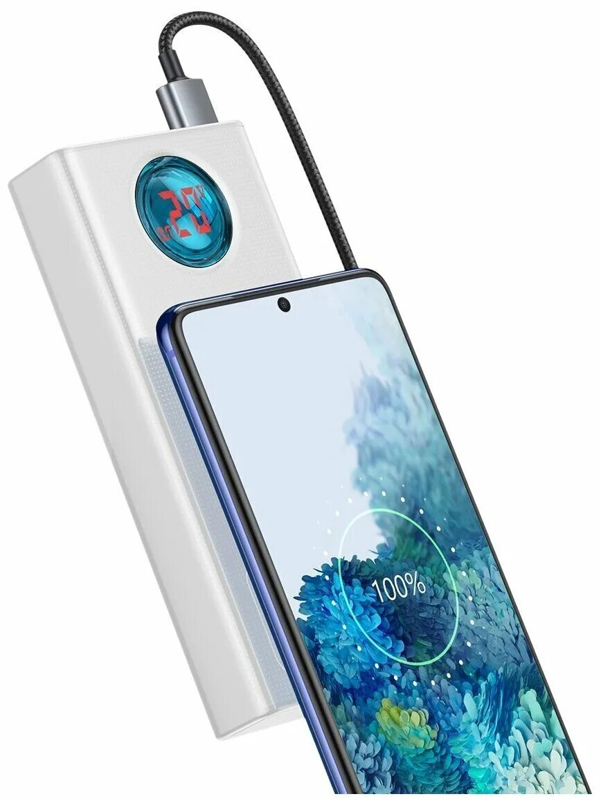 Портативный аккумулятор baseus amblight digital display quick charge, 20000 mah. Baseus 65w 30000mah. Baseus 65w 30000mah. Baseus amblight digital display quick charge. 0 33w 30 000 мач baseus amblight quick charger черный.