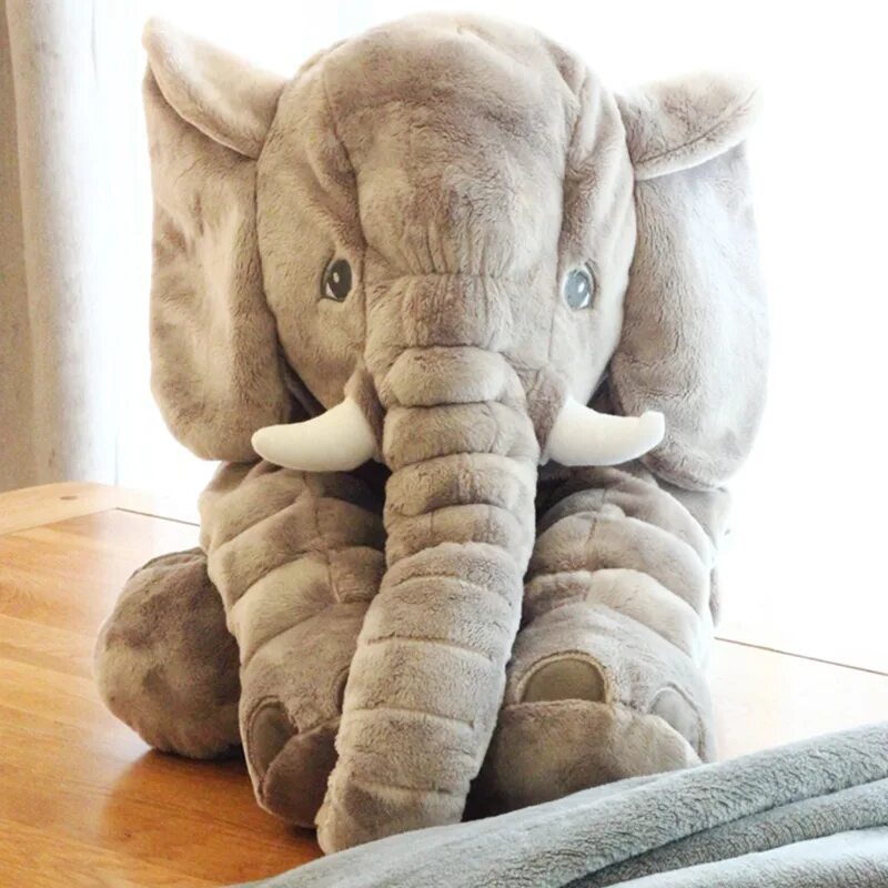 Подушка слон 60см. Плюшевый слон. Мягкая игрушка "Слоник". Большой плюшевый слон. Игрушка слон купить