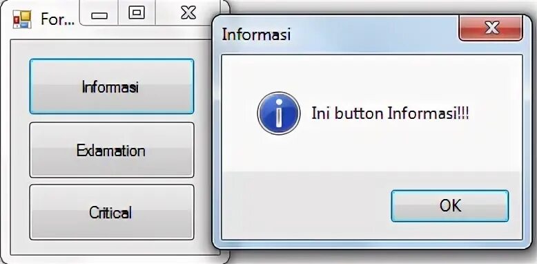 Click sender e. Click sender e