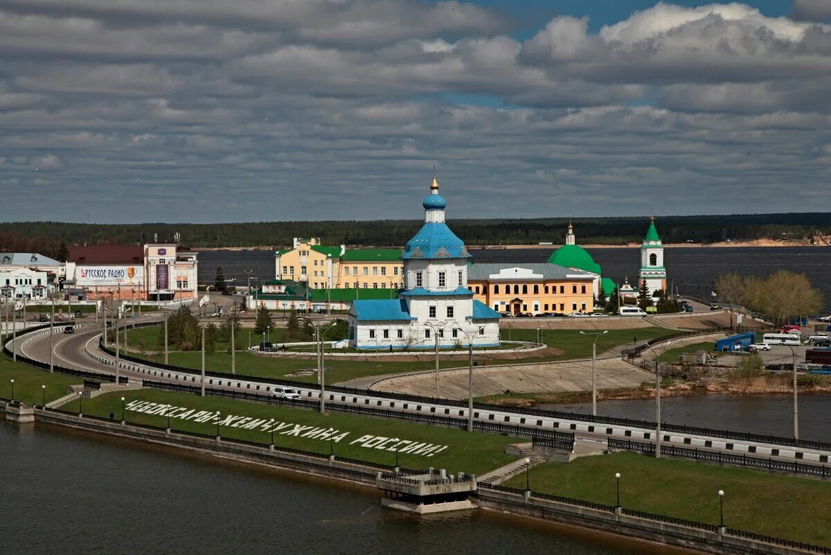Фотографии залива в городе Чебоксары