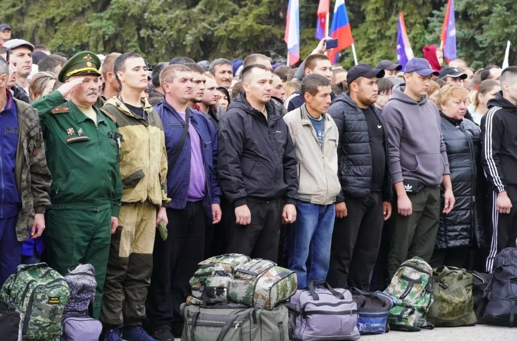 Призыв граждан на военную мобилизацию