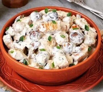 Готовим шампиньоны со сметаной
