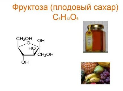 Из чего состоит фруктоза