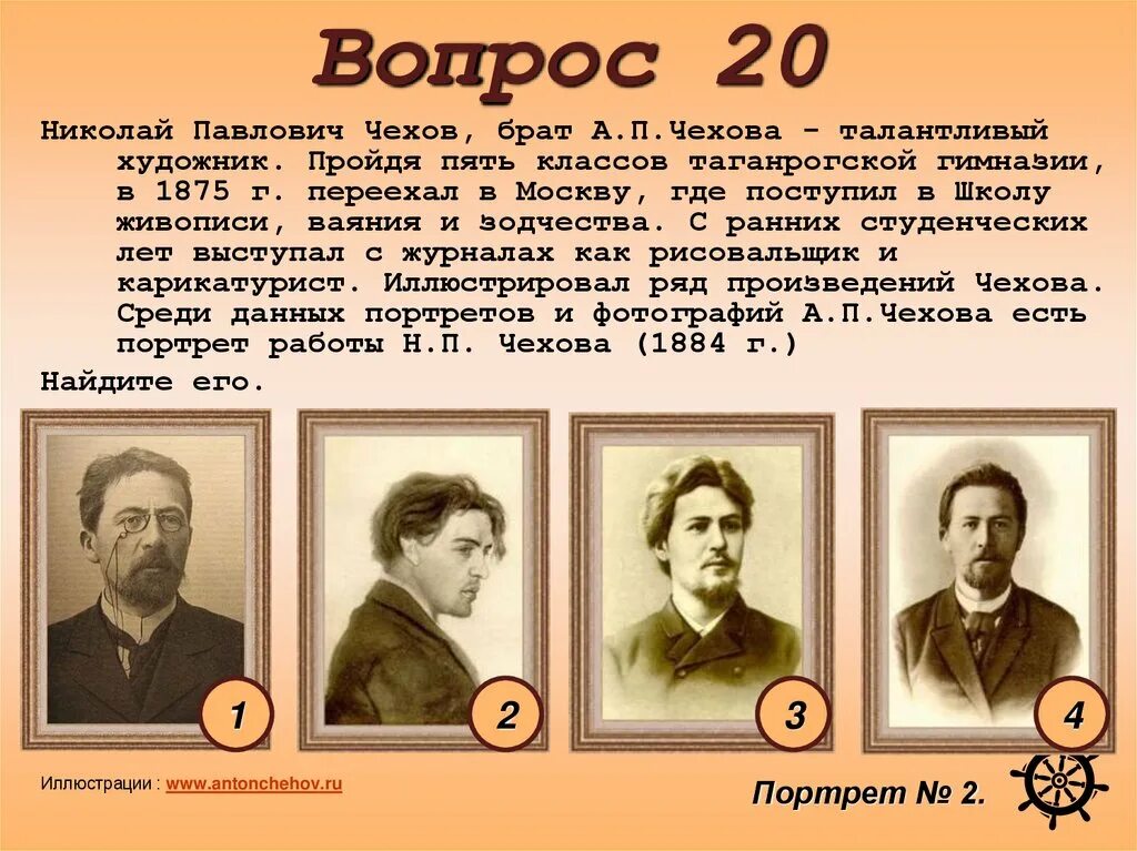 А п чехов цифры. Чехов портрет Николая Чехова.