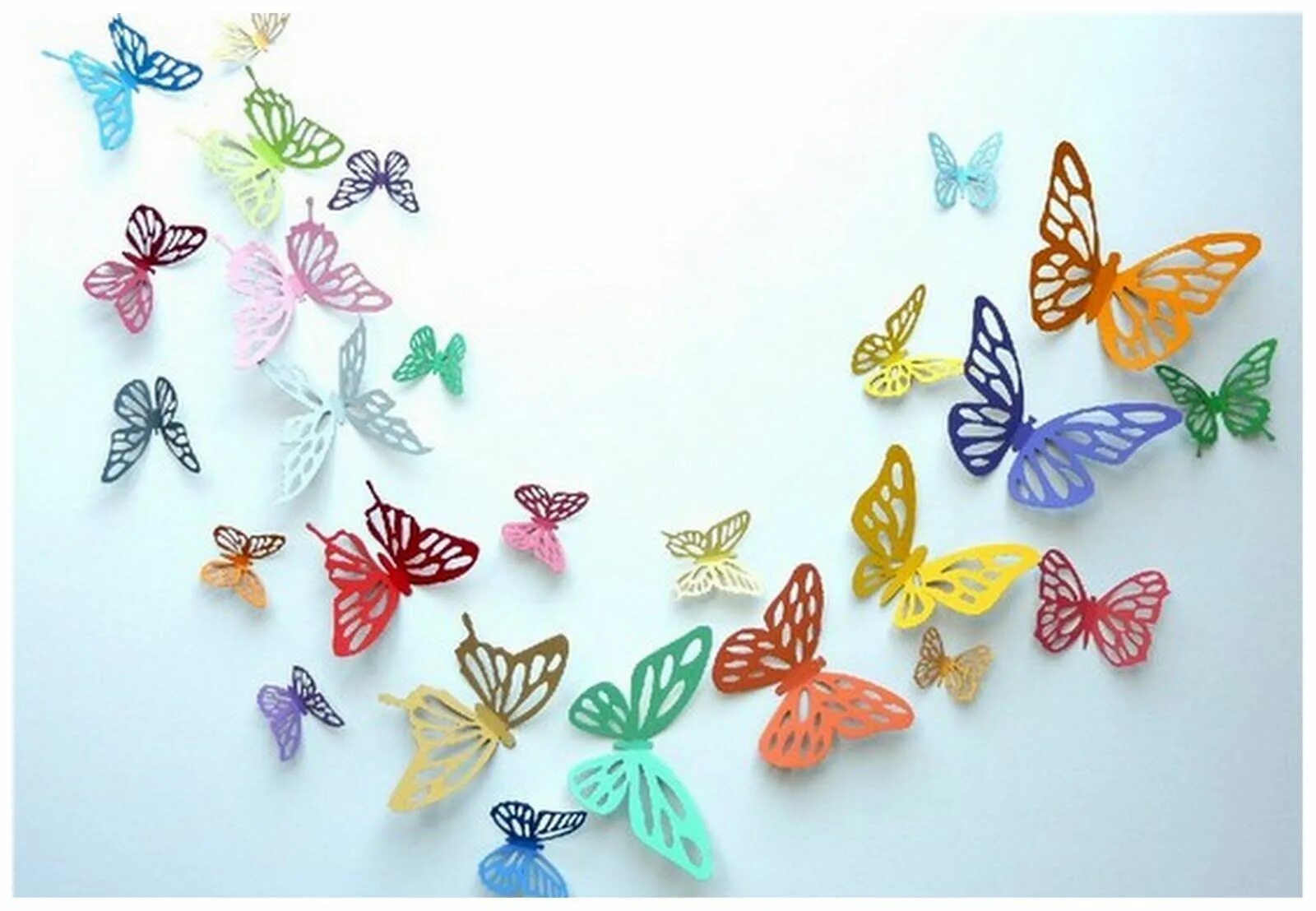 Бабочки для декора. Бабочка поделка из бумаги. Объемные бабочки. Бабочки объемные для украшения. Объемная бабочка из бумаги своими руками