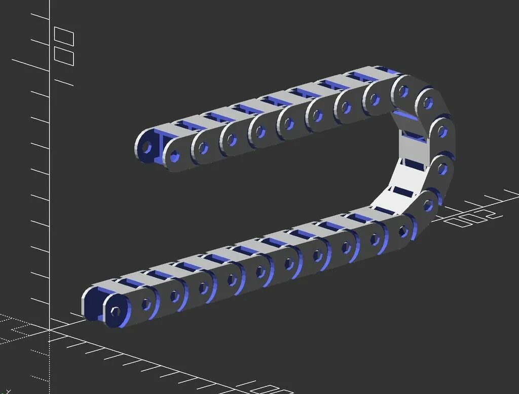 Гибкий кабель канал 3d модель для печати STL. Гибкий кабель канал 3д модель солидворкс. Кабельная цепь 3д модель. 3д модель кабельная цепь для 3д принтера.