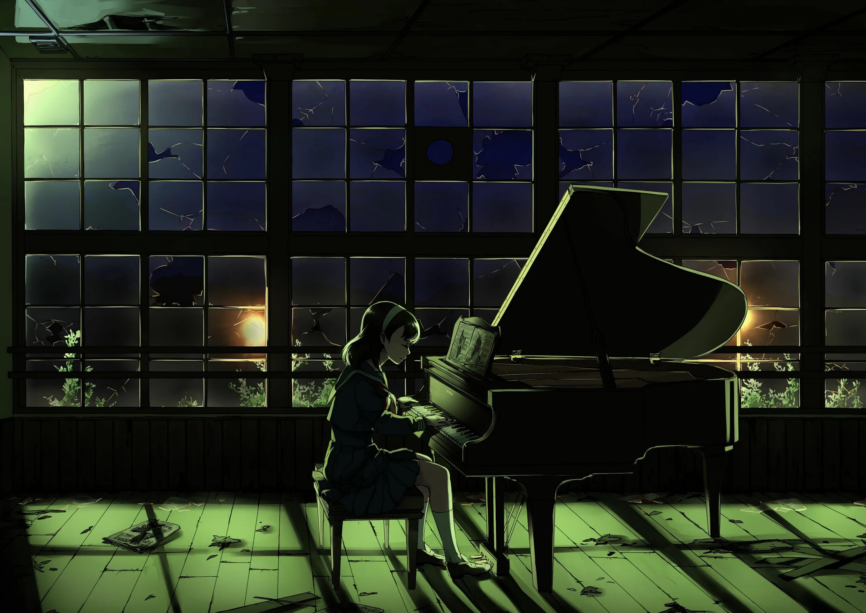 Piano in the sky